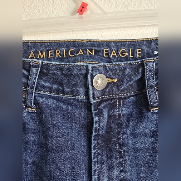 American Eagle Outfitters Slim Blue Jeans Classic Style - Picture 2 of 10